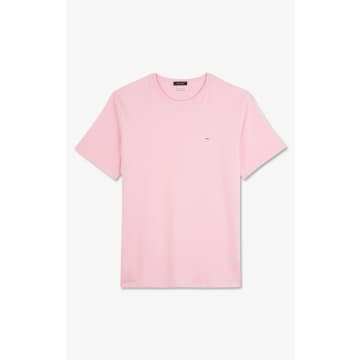 Shop Eden Park Pink Cotton Pima T Shirt