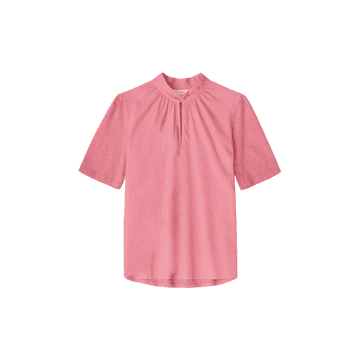 Shop Yerse Agata T-shirt In Old Pink From