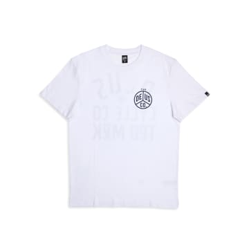 Shop Deus Ex Machina Peaces T-shirt In White