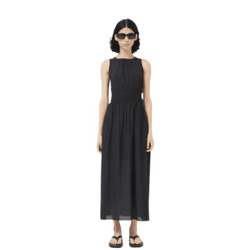 Shop Compañía Fantástica Long Dress In Black