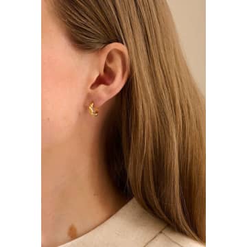 Shop Pernille Corydon Small Hana Gold Earrings