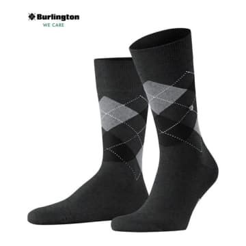 Shop Burlington King New Grey Socks