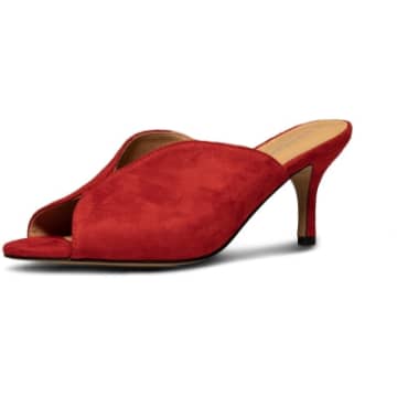 Shop Shoe The Bear Valentine Suede Sandal-fire Red-stb2326