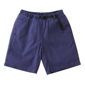 Shop Gramicci G-shorts Pigment Dye (grey Purple)