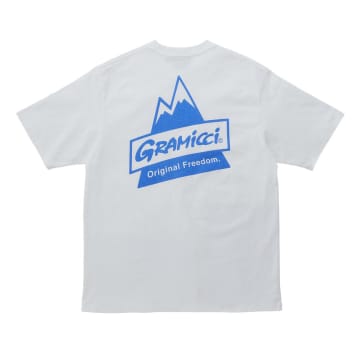 Gramicci Peak Short Sleeved T-shirt (white)