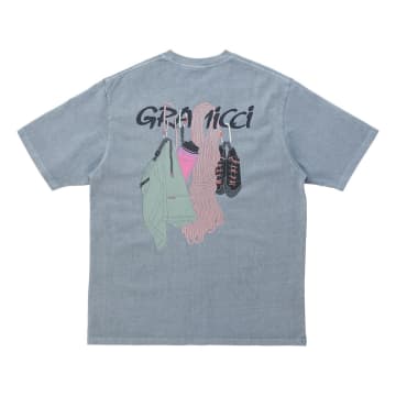 Gramicci Equipped Short Sleeved T-shirt (slate Pigment) In Grey