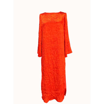 Mioh Candelaria Orange Dress