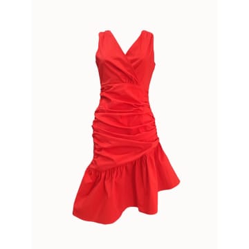 Mioh Elia Red Mini Dress
