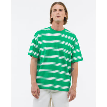 Castart The Chairs Striped Green Tee