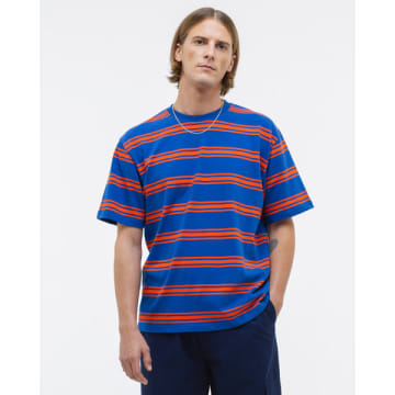 Castart The Chairs Striped Royal Blue Tee