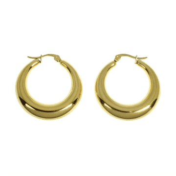 Les Cléias Acier Inoxydable Ona Earrings In Gold