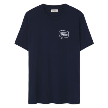 Loreak Navy Pio T-shirt In Blue