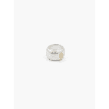 Ragbag Reflection Topaz Ring In White