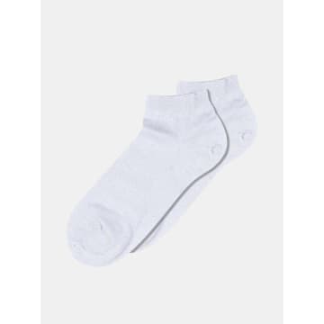 Mp Denmark Zoe Trainer Socks In White