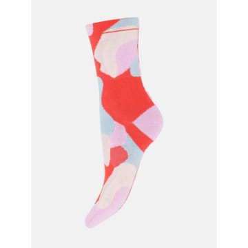 Mp Denmark Alicia Ankle Socks In Pink