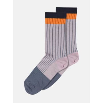 Mp Denmark Paula Ankle Socks In Grey