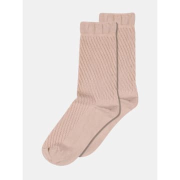 Mp Denmark Greta Ankle Socks In Pink