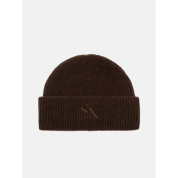 Sui Ava Signe Beanie In Brown