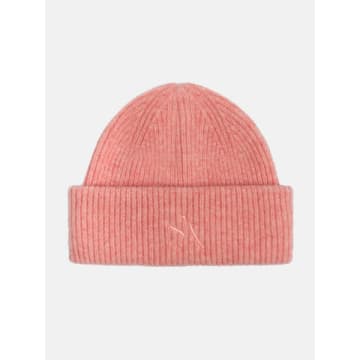 Sui Ava Signe Beanie In Pink