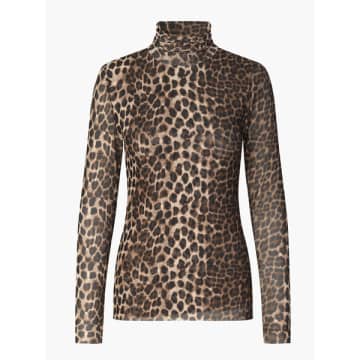 Cras Koby Top In Animal Print