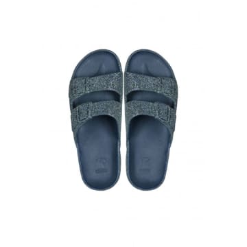 Cacatoes Trancoso Sandles In Navy Multico In Blue