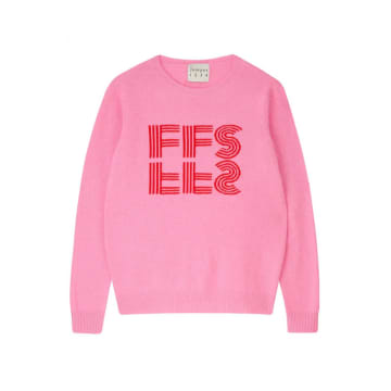 Jumper 1234 Ffs Cashmere Crew In Candy And Red