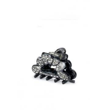 Sui Ava Else Marie Breathtaking Mini Claw Clip In Black