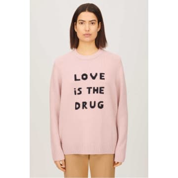 Bella Freud Love Is The Drug Jumper In Pink