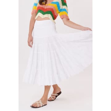 Derhy Velma Skirt In White