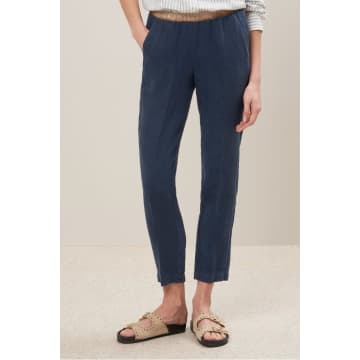 Hartford Pirouette Pant In Midnight In Blue