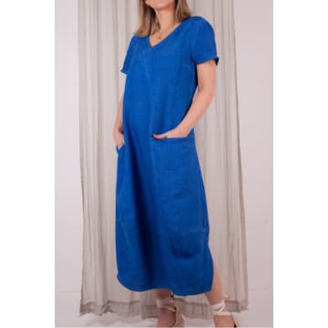 Elemente Clemente Fula Dress In Blue