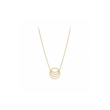 Pernille Corydon Silhouette Necklace In Gold