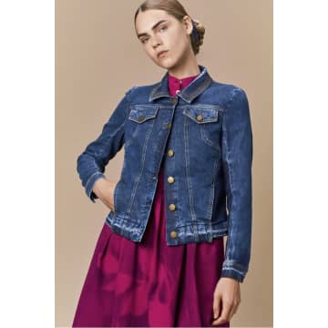 High Decision Jacket In Blue