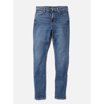 Nudie Jeans Mellow Mae Jeans In Blue