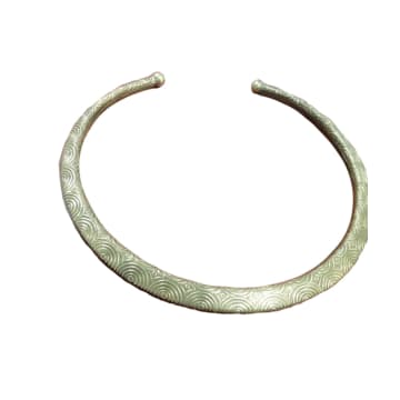 Urbiana Boho Gold Choker Necklace In Metallic