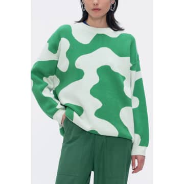 Our Sister Green Pool Knit Jumper
