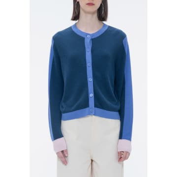 Our Sister Navy Millie Cardigan In Blue