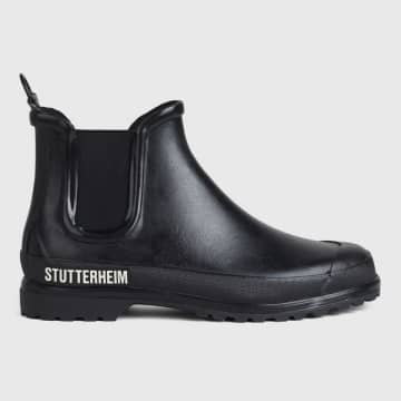 Shop Stutterheim Chelsea Rainwalker In Black
