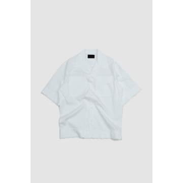 Simone Rocha Relaxed Ss Shirt W/ Trim White/white