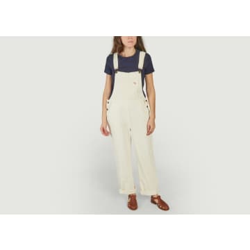 Emile And Ida Straight Dungarees In White
