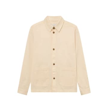 Les Deux Light Ivory Overshirt In Neutral
