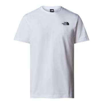 The North Face T-shirt Redbox Celebration Blanc In White