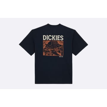 Shop Dickies Patrick Springs Short Sleeve T-shirt Blue