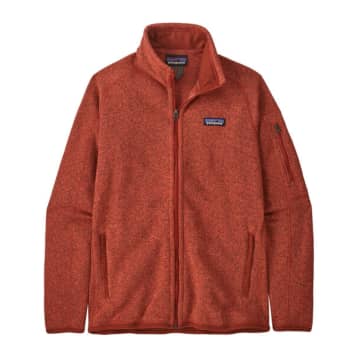 Patagonia Maglia Better Sweater Fleece Donna Pimento Red