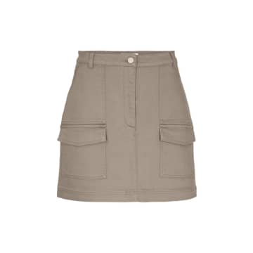 Levete Room - Aurora Mini Skirt In Brown
