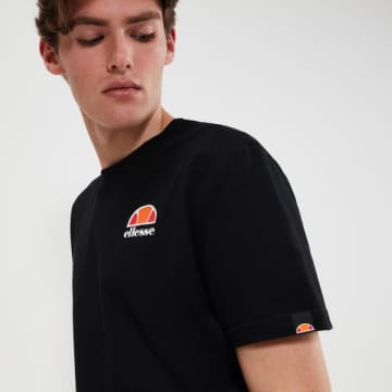 Ellesse Canaletto Tee In Anthracite In Black
