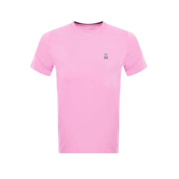 Psycho Bunny Classic Crew Neck Tee In Pastel Lavender In Pink
