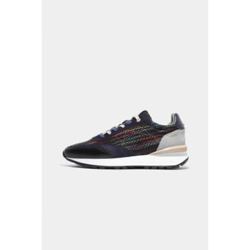 Android Homme Marina Del Rey Knit Trainers Multicolour In White