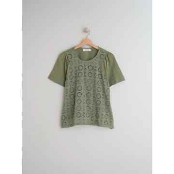 Indi And Cold Sk340 Blouse In Green