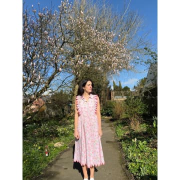 Victoria Dunn 'pansie' Dress In Pink